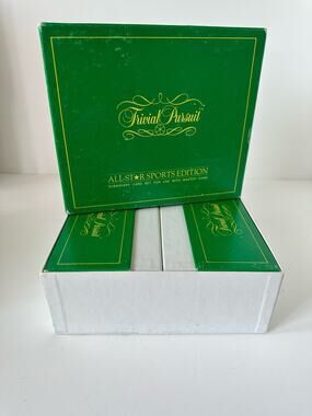 Vintage 1981 Trivial Pursuit All-Sports Edition Subsidary Card Set